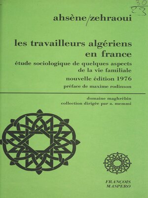 cover image of Les travailleurs algériens en France